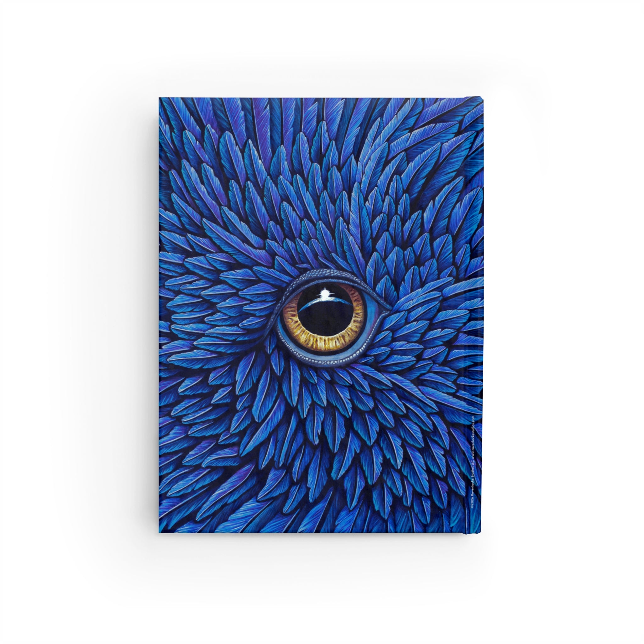 "Beheld" by James Neely – A Seraph Archetype of an Angelic Being - Blank Hardcover Journal