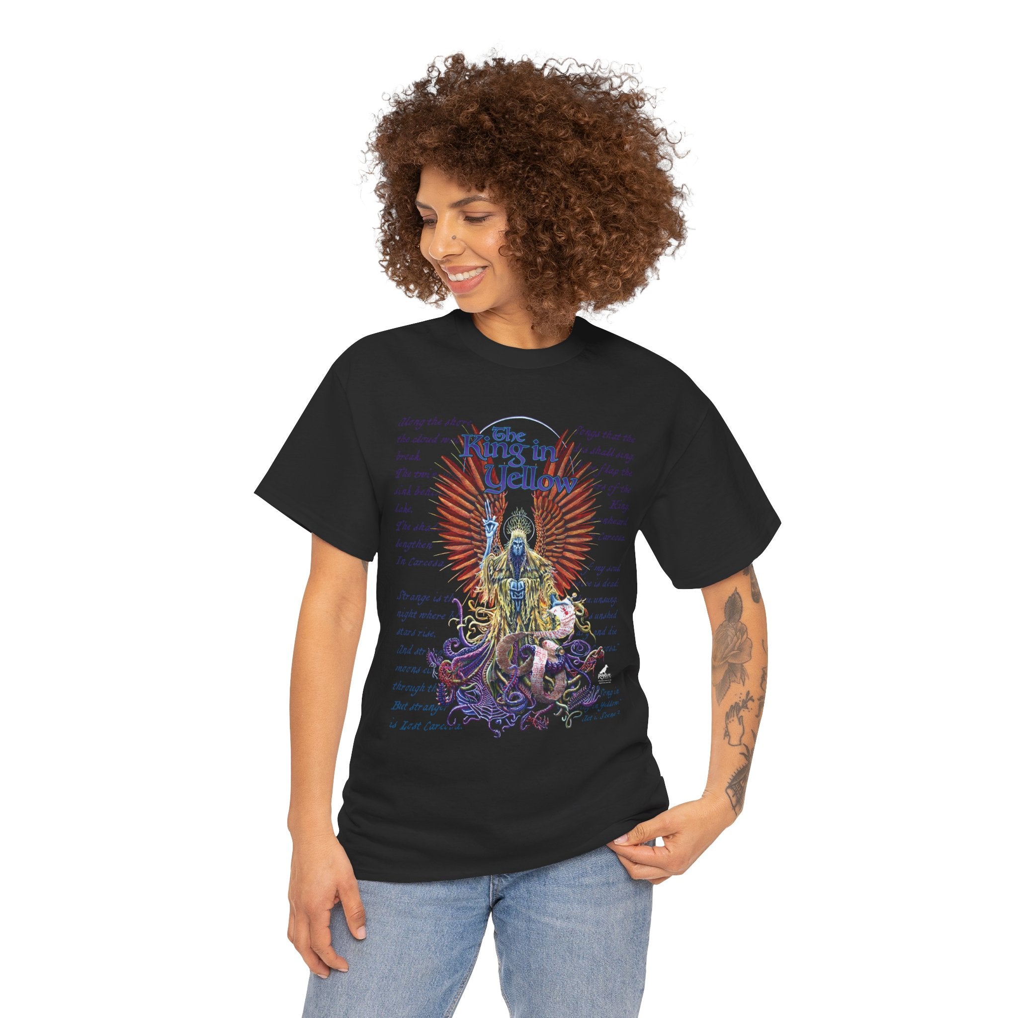 "The King in Yellow" Graphic T-Shirt - original art by James Neely - Hastur also known as Lord of Illusions
