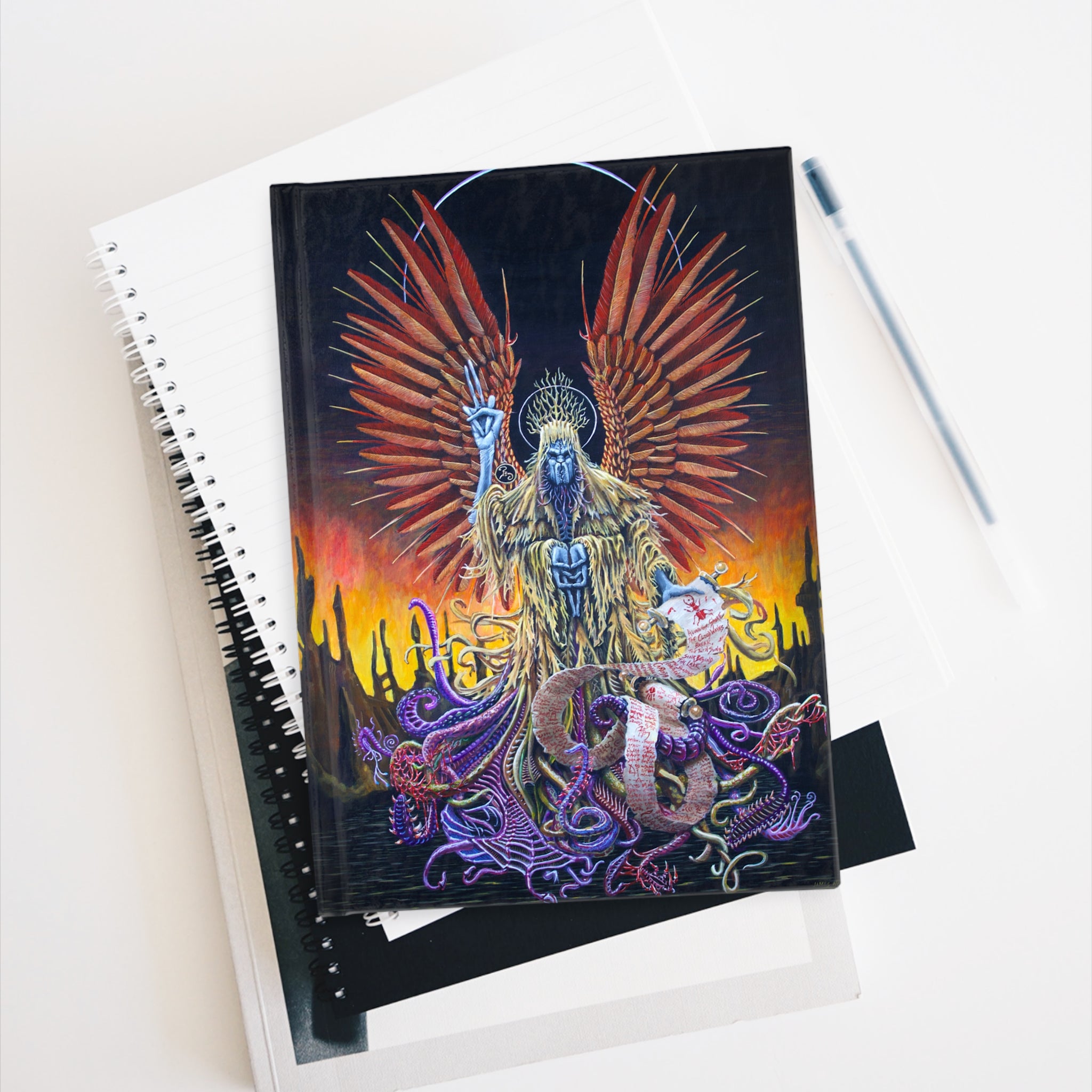Journal — The King in Yellow Fantasy Hardcover Notebook