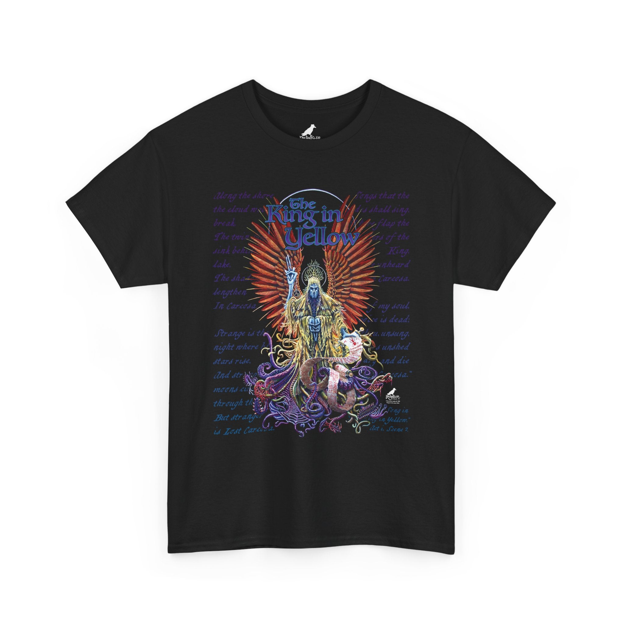 "The King in Yellow" Graphic T-Shirt - original art by James Neely - Hastur also known as Lord of Illusions