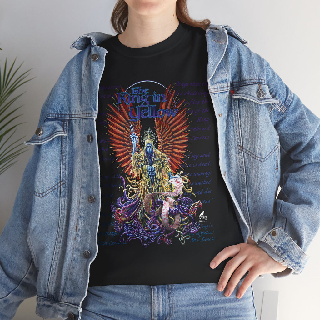 "The King in Yellow" Graphic T-Shirt - original art by James Neely - Hastur also known as Lord of Illusions