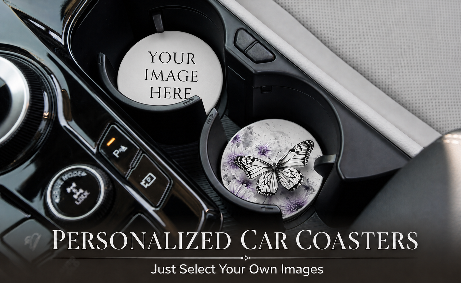 Customized Car Coasters – Set of 2
