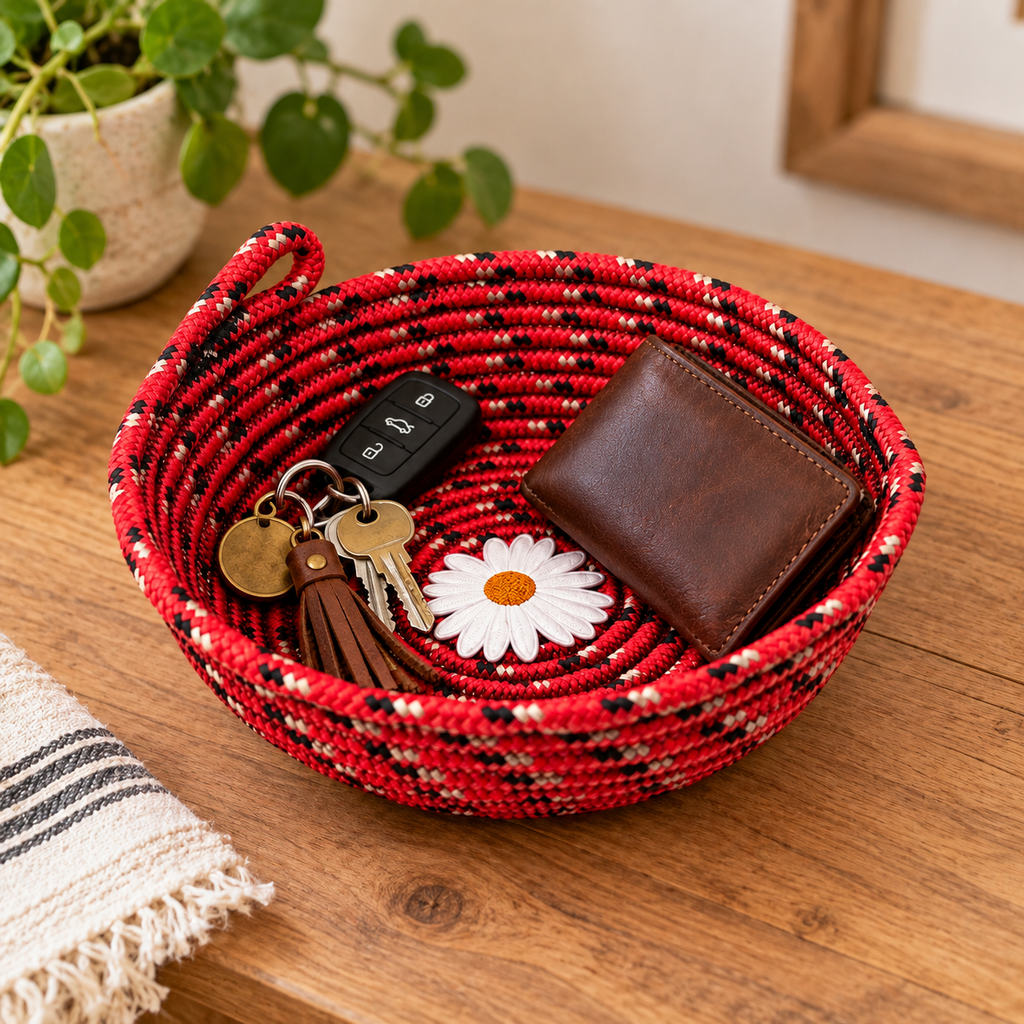 Handmade Coiled Rope Bowls – Choose Your Style