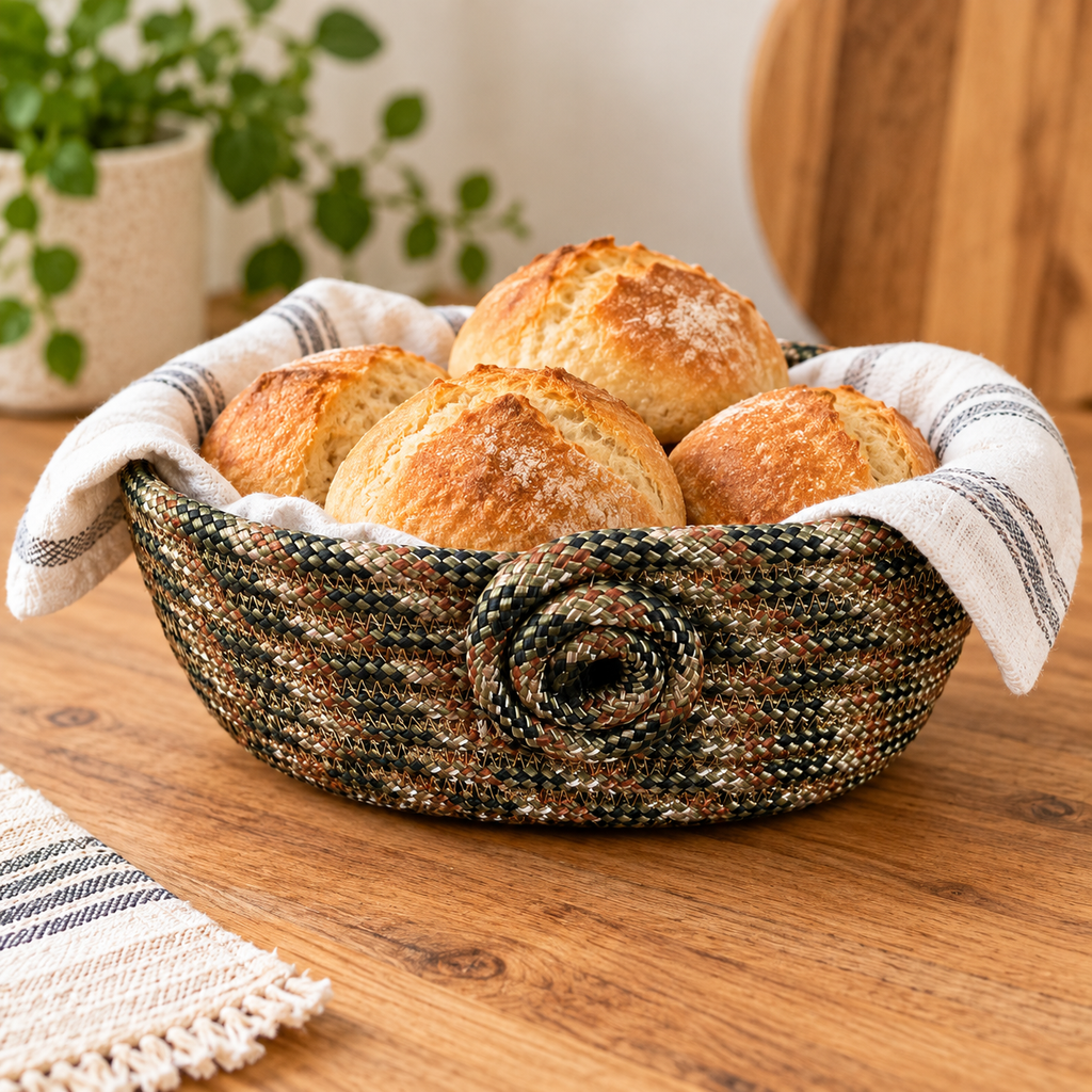 Handmade Coiled Rope Bowls – Choose Your Style