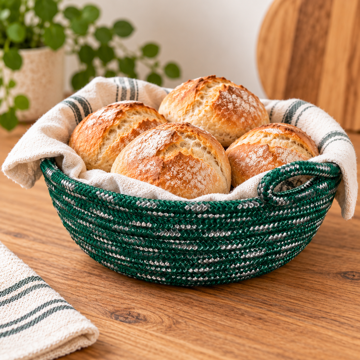 Handmade Coiled Rope Bowls – Choose Your Style