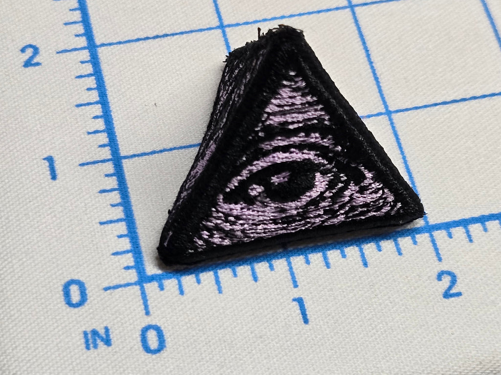 Embroidered Tetrahedron with Eye