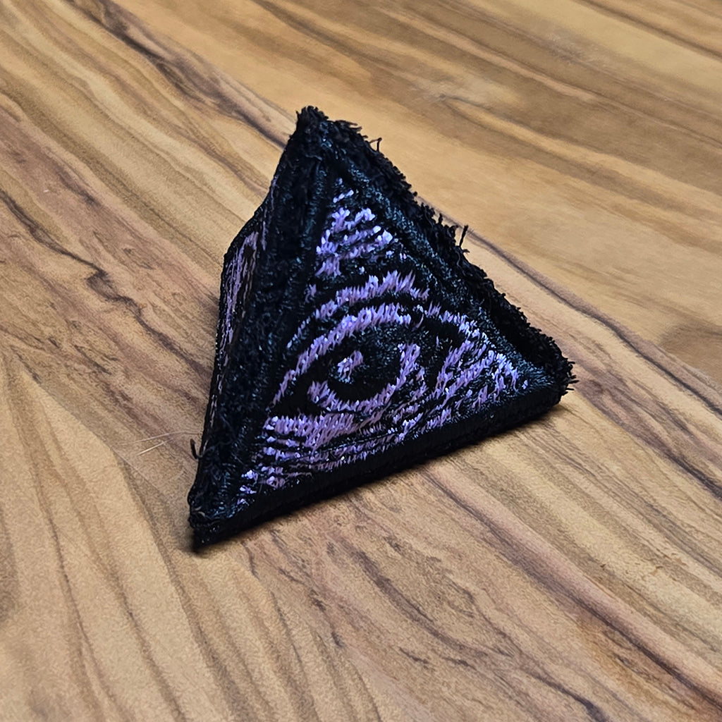 Embroidered Tetrahedron with Eye