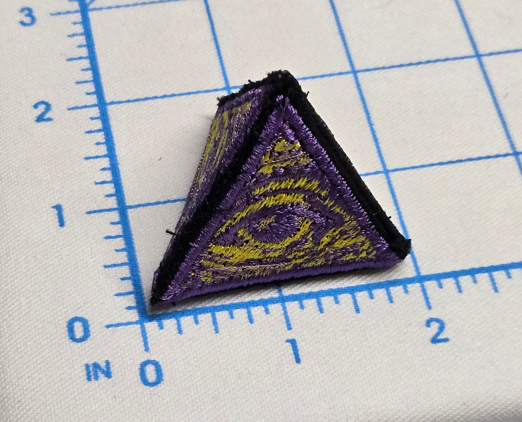 Embroidered Tetrahedron with Eye