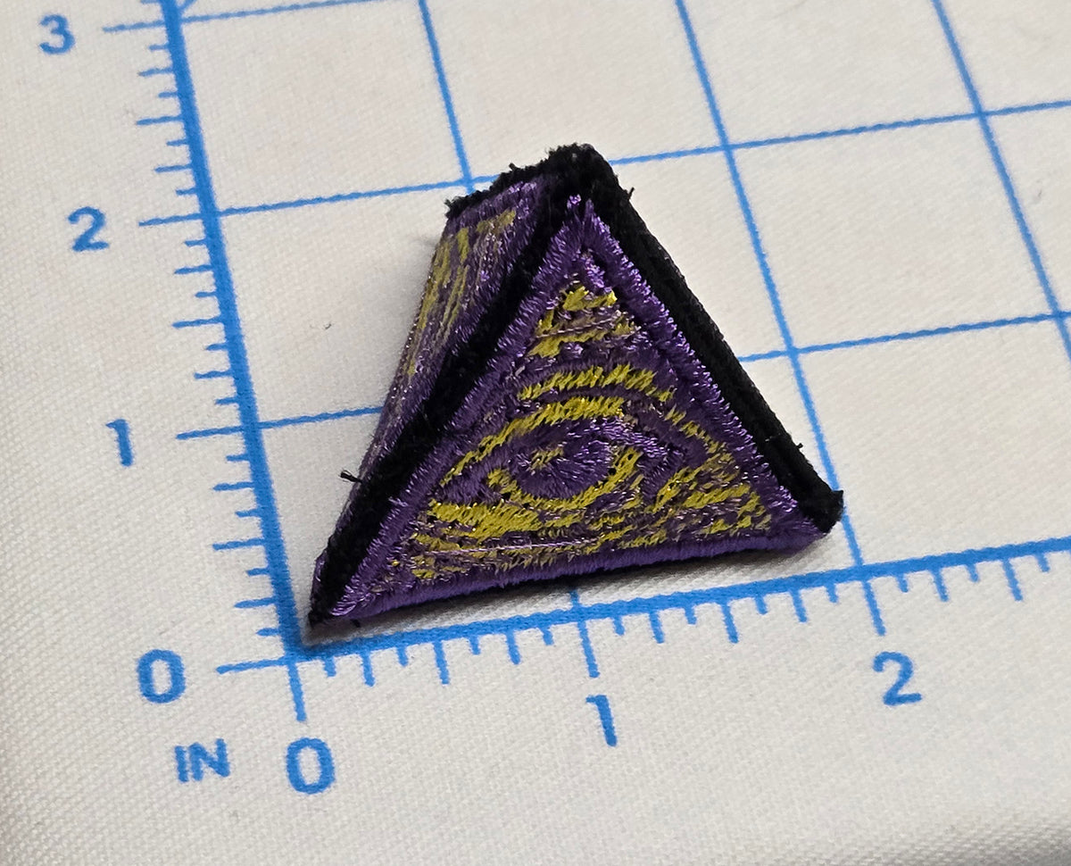 Embroidered Tetrahedron with Eye