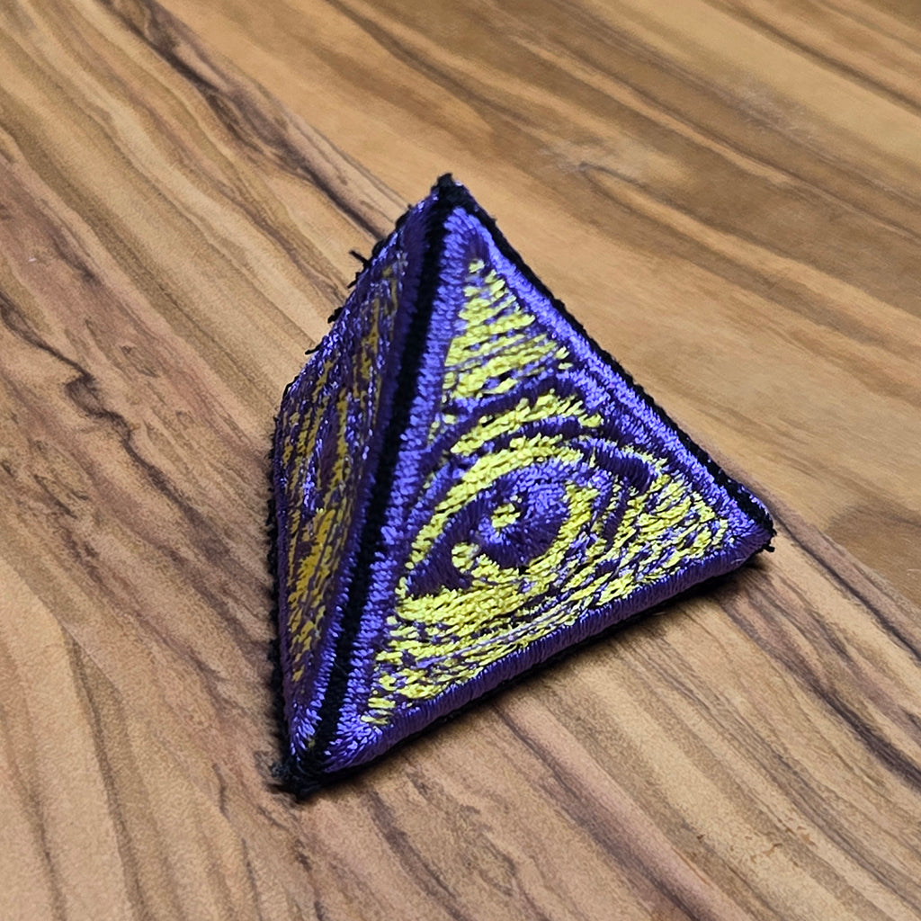 Embroidered Tetrahedron with Eye
