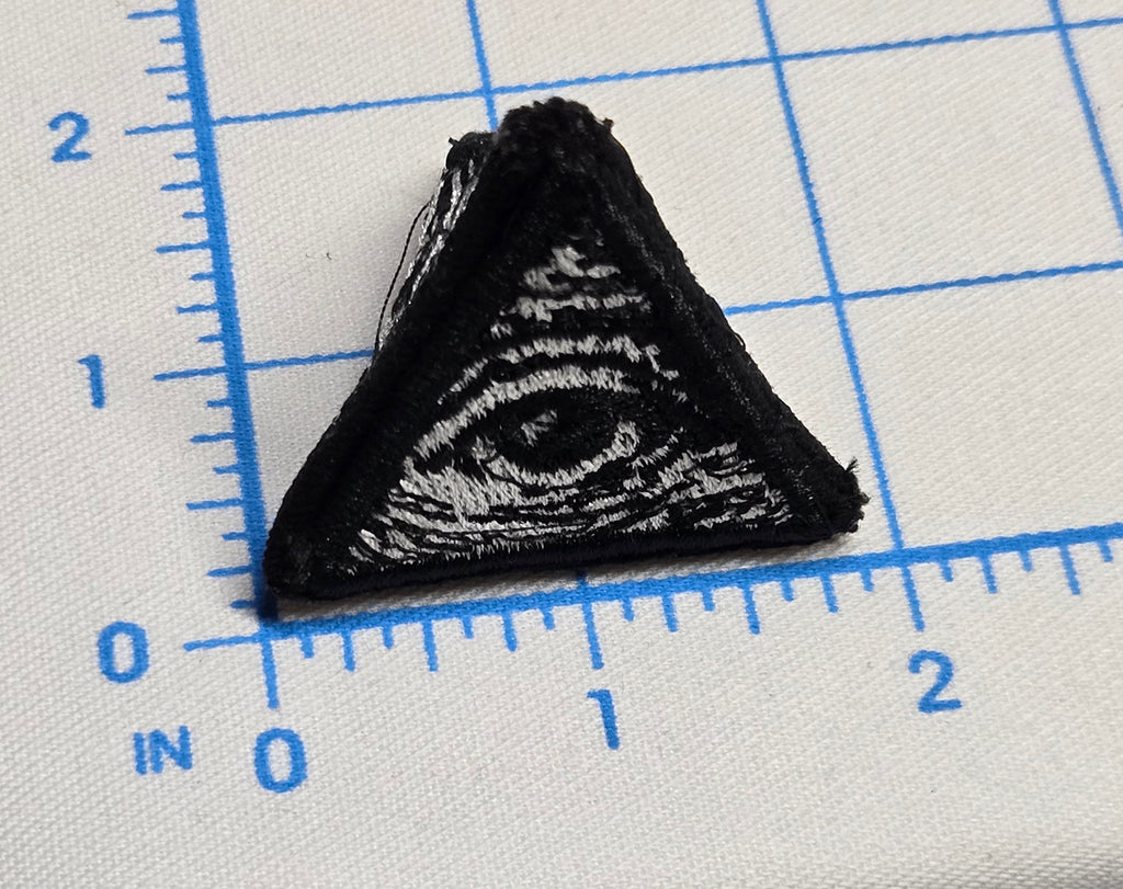 Embroidered Tetrahedron with Eye