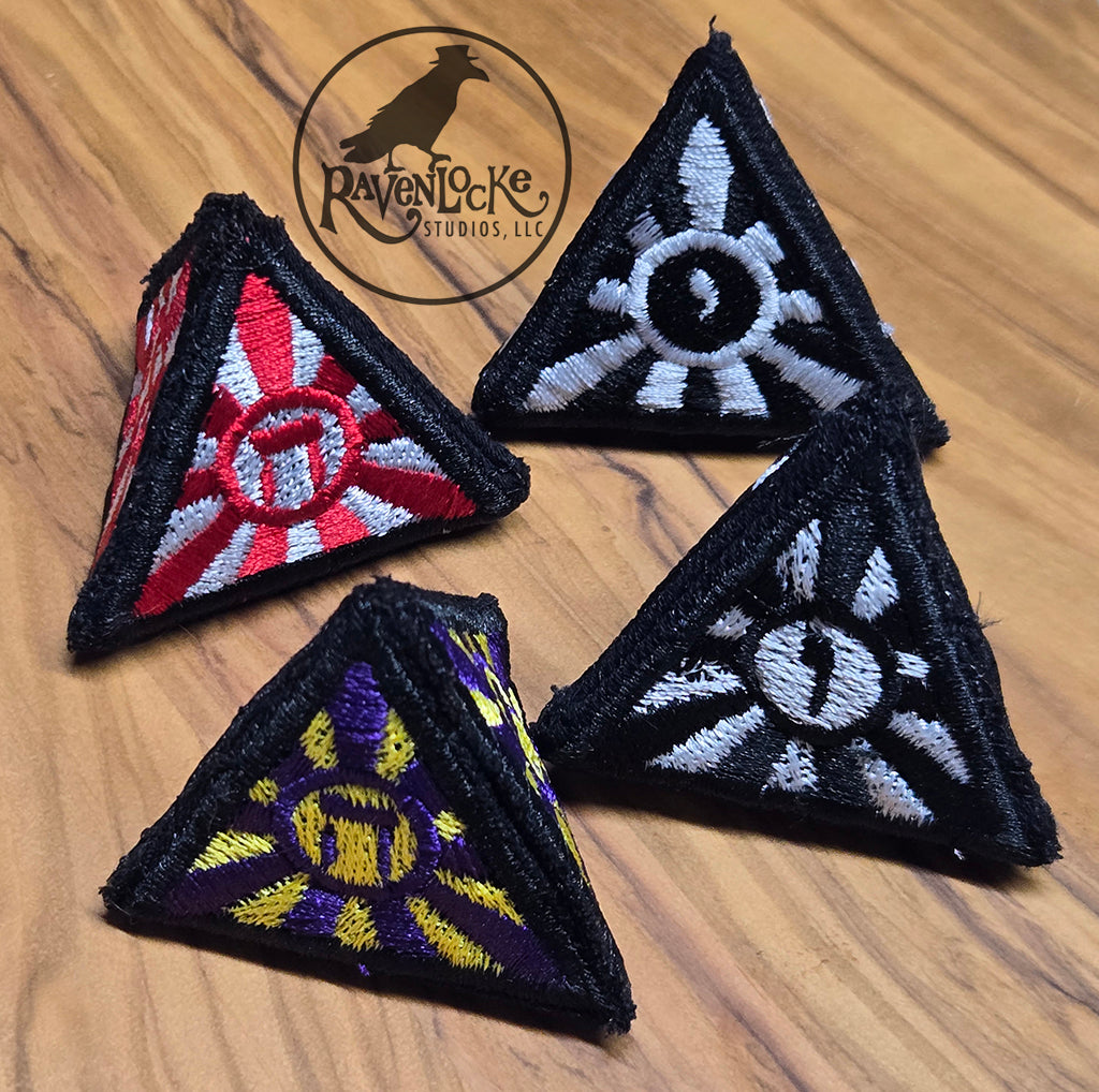 Embroidered Tetrahedron Tetragrammaton