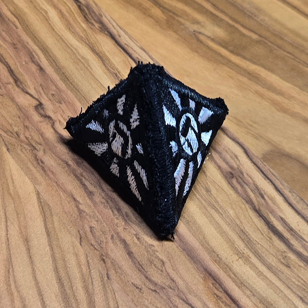 Embroidered Tetrahedron Tetragrammaton