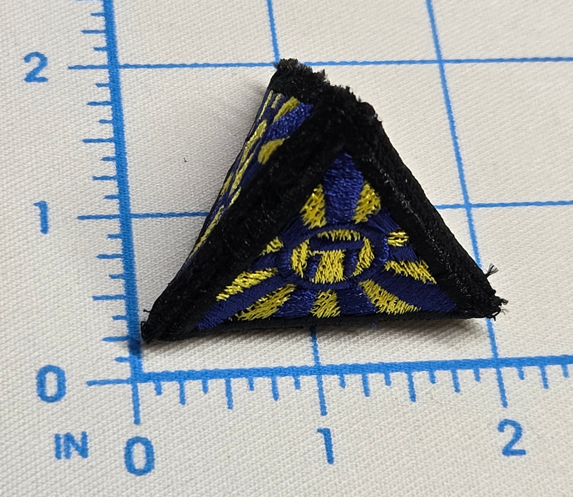 Embroidered Tetrahedron Tetragrammaton