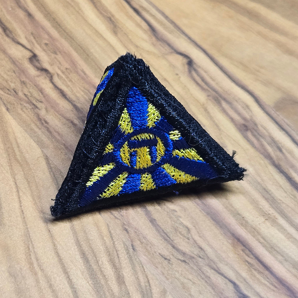 Embroidered Tetrahedron Tetragrammaton
