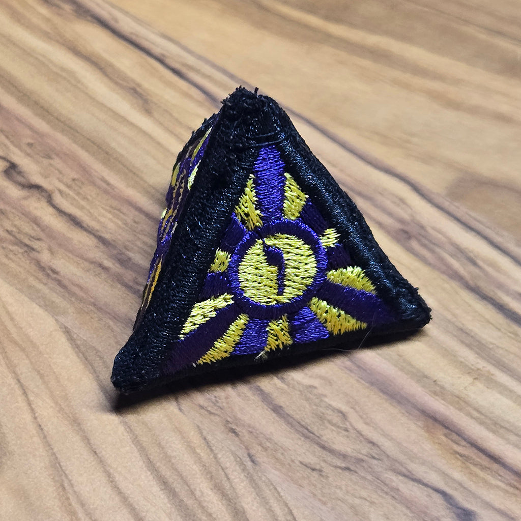 Embroidered Tetrahedron Tetragrammaton