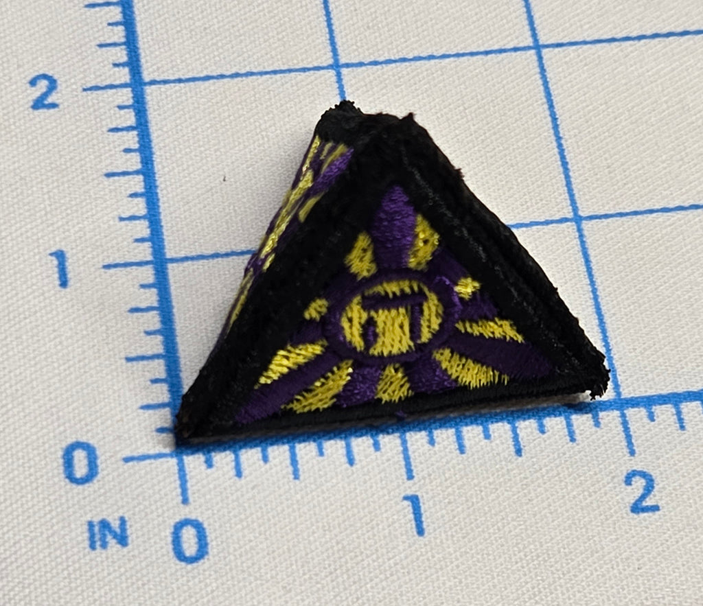 Embroidered Tetrahedron Tetragrammaton