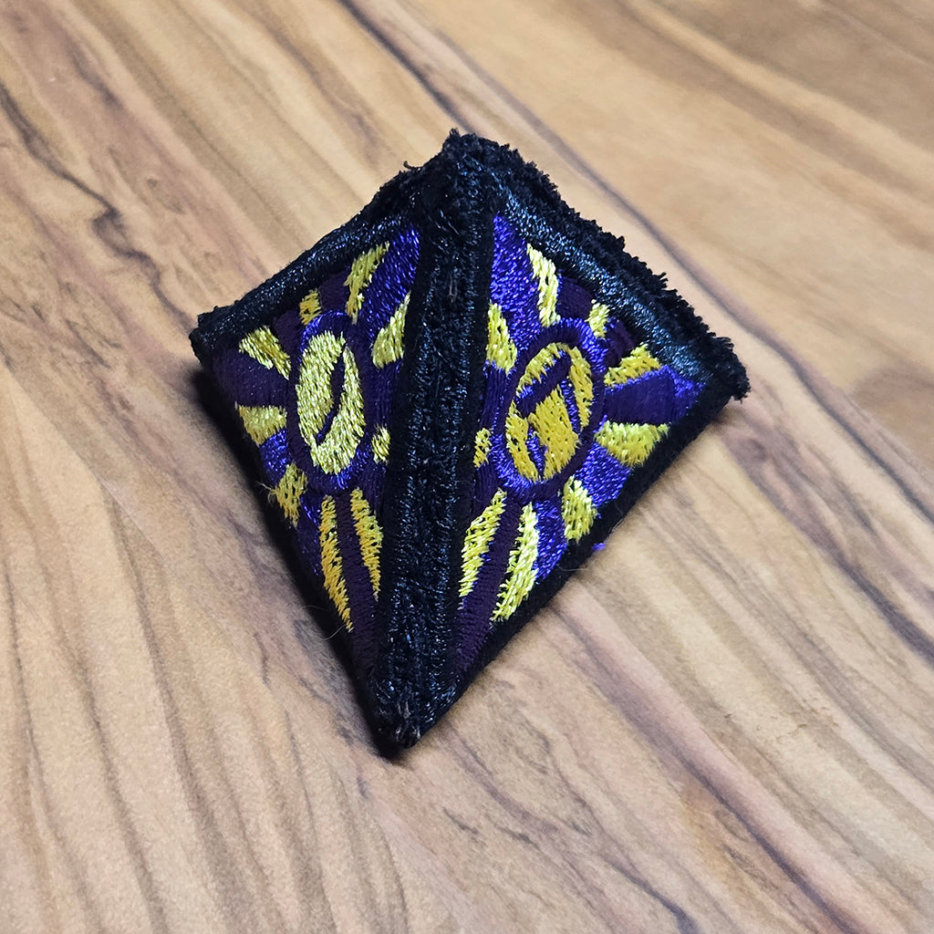 Embroidered Tetrahedron Tetragrammaton