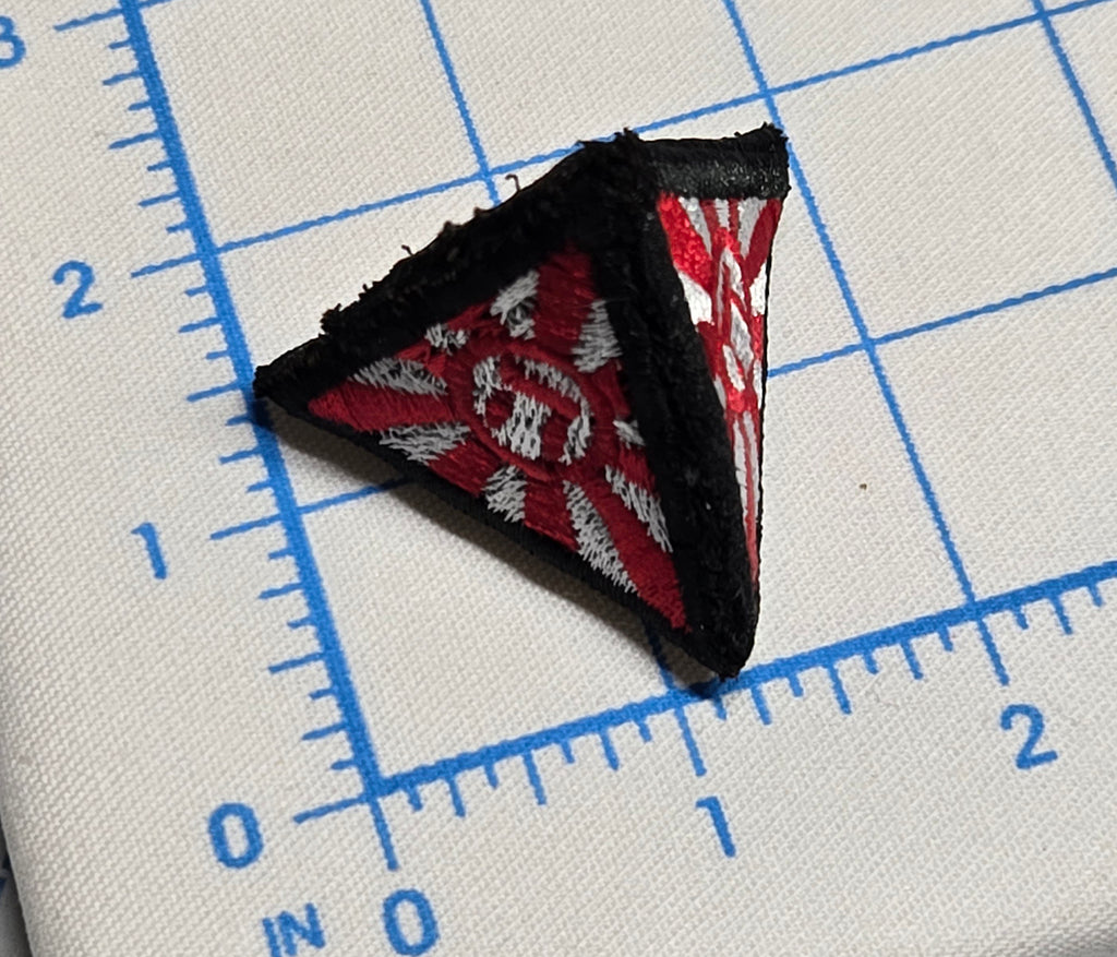 Embroidered Tetrahedron Tetragrammaton