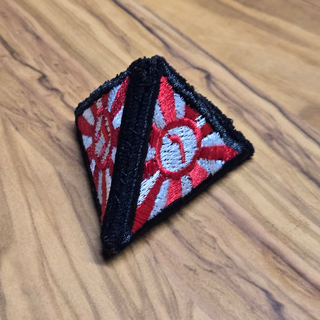 Embroidered Tetrahedron Tetragrammaton
