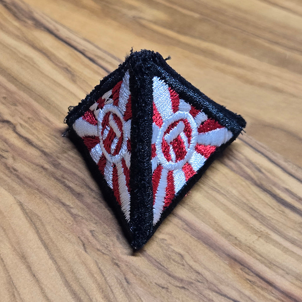 Embroidered Tetrahedron Tetragrammaton
