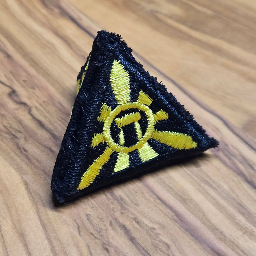 Embroidered Tetrahedron Tetragrammaton