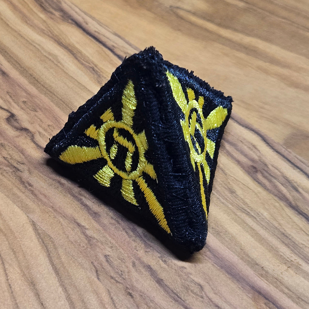 Embroidered Tetrahedron Tetragrammaton